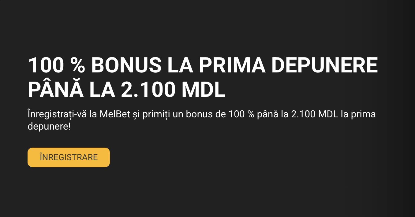 Bonus pentru 1 depunere Melbet